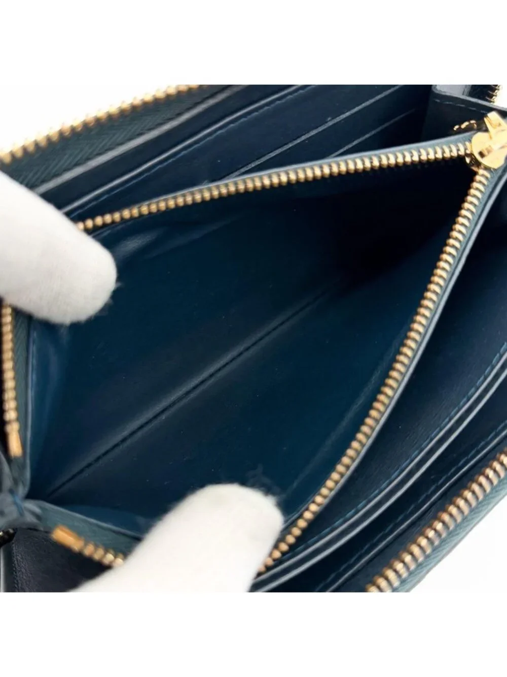 Louis Vuitton Zippy Wallet Vernis Green Monogram